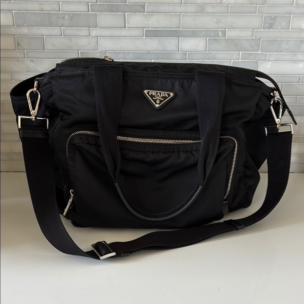 PRADA 

Re-Nylon Baby Bag